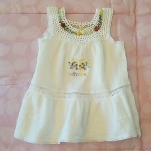 Handmade Toddler Girl "Aruba" Swim Coverup Dress
